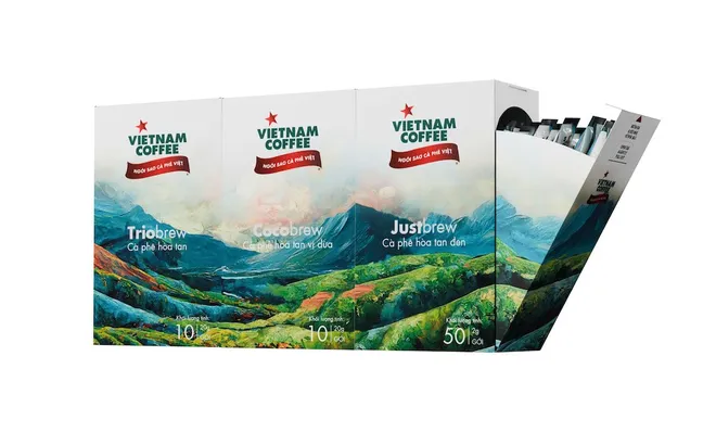 Tổng Công ty Cà phê Việt Nam (VINACAFE) ra mắt hệ thống nhận diện mới cho thương hiệu Vietnam Coffee - Ngôi sao cà phê Việt