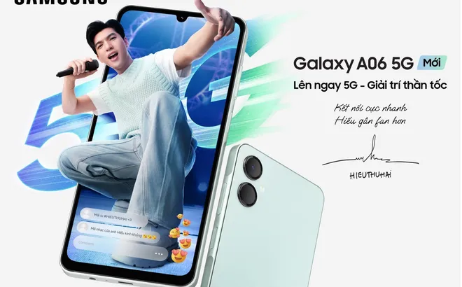 Galaxy A06 5G: Thiết kế tinh tế, hiệu suất đỉnh cao và bảo mật vượt trội